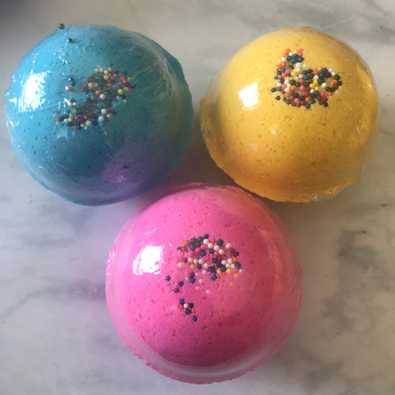 Kids Squishy Toy Surprise Bath Bombs/ Kids Bath Bomb Toy/ Etsy