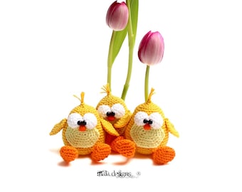 chicken, crochet pattern by mala designs ®