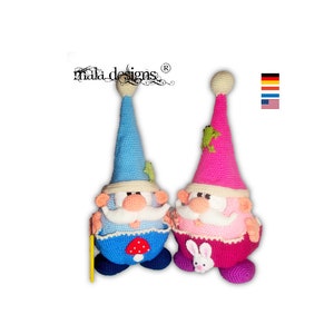 Gnomes, crochet pattern