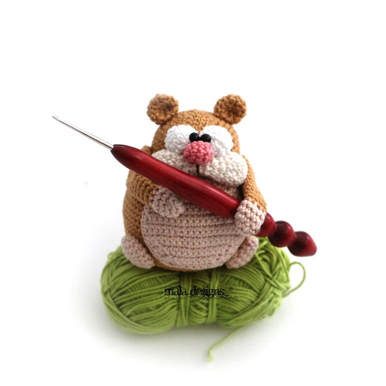 Hamster crochet pattern by mala designs® image 10