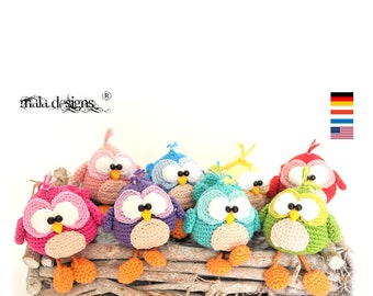 little birds, crochet pattern