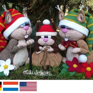 squirrel - crochet pattern