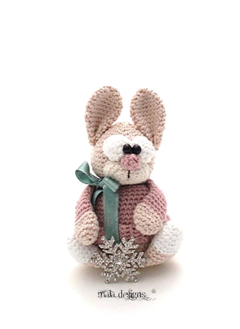 Snow Bunny - Crochet Pattern by Mala Designs ® - Etsy