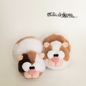 guinea pigs, crochet pattern image 6