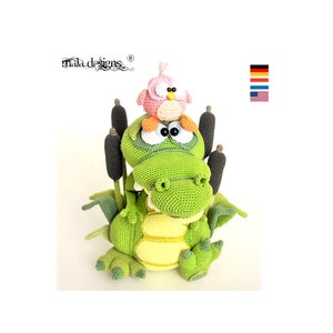 crocodile with bird