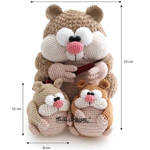Hamster crochet pattern by mala designs® image 5