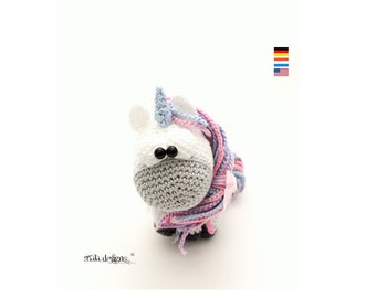 little unicorn - crochet pattern by mala designs ®