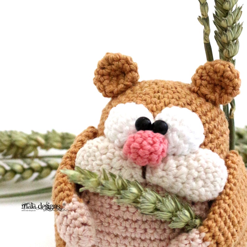 Hamster crochet pattern by mala designs® image 9