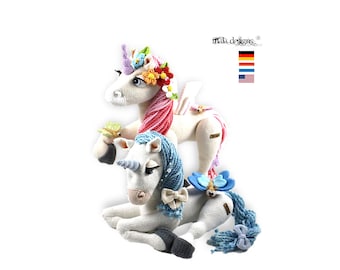 Unicorns - crochet pattern