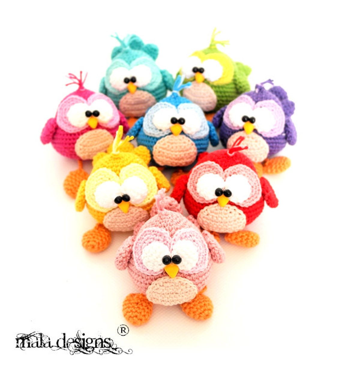 Little birds crochet pattern Etsy