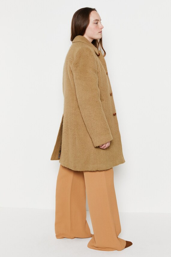 Sergeant Pea Coat - Deep Taupe Wool 465