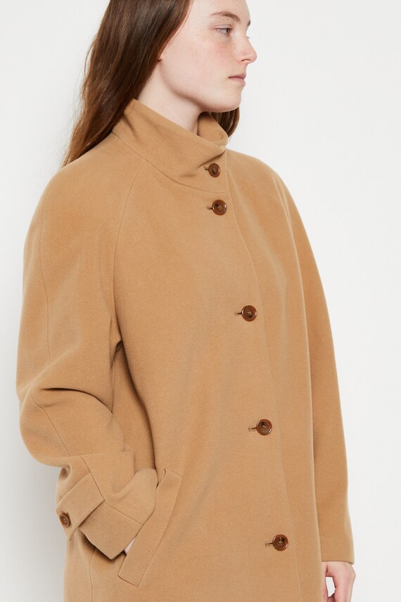 Camel funnel coat online