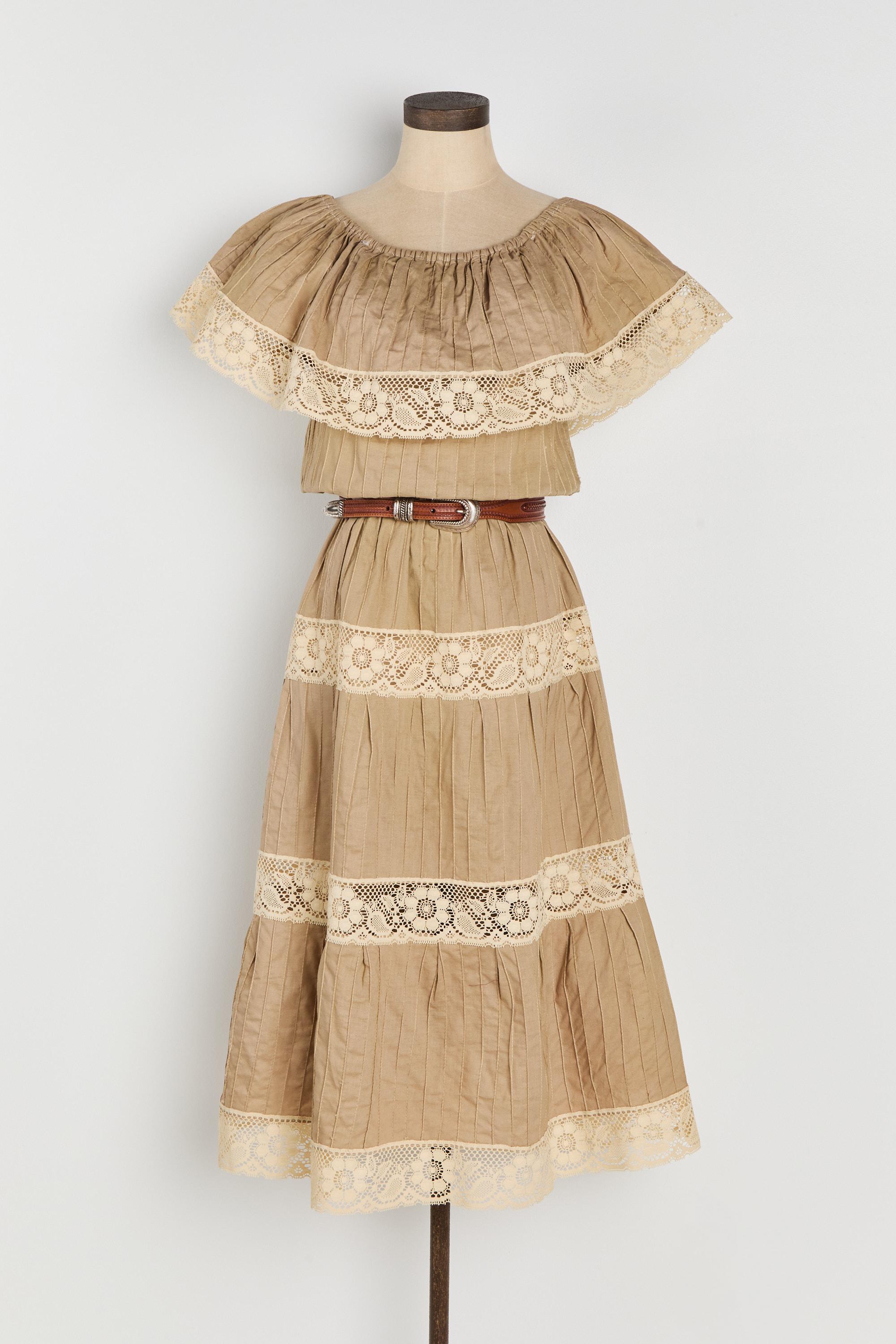 Pintuck Lace Dress - Etsy
