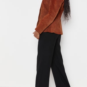 80s Whiskey Structured Suede Jacket S image 7