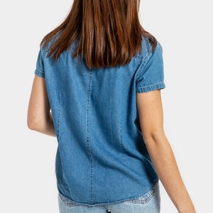 90s Chambray T-Shirt L image 6