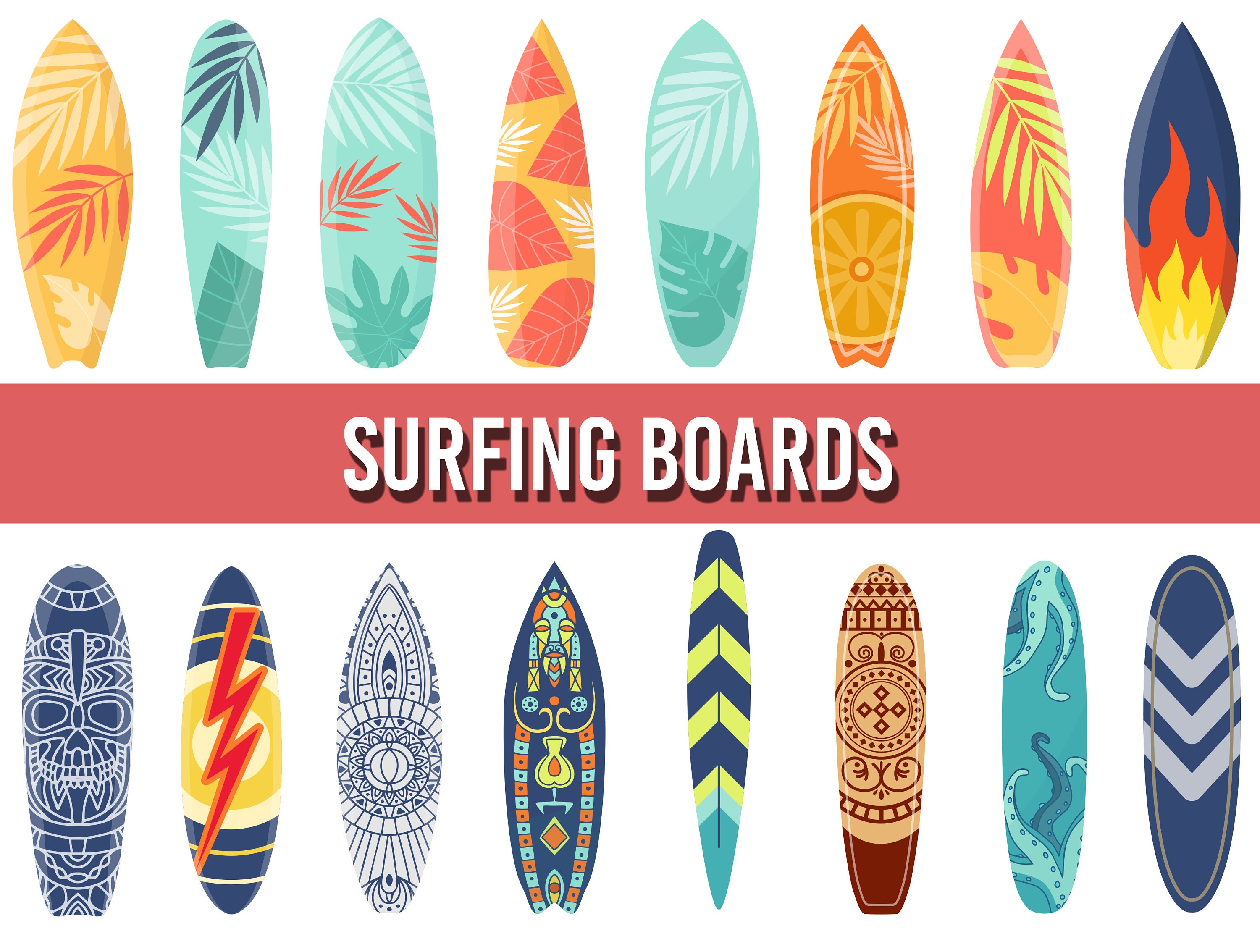 Surfboard Clipart Surfboard Svg Surfer Surf Board Etsy Hong Kong