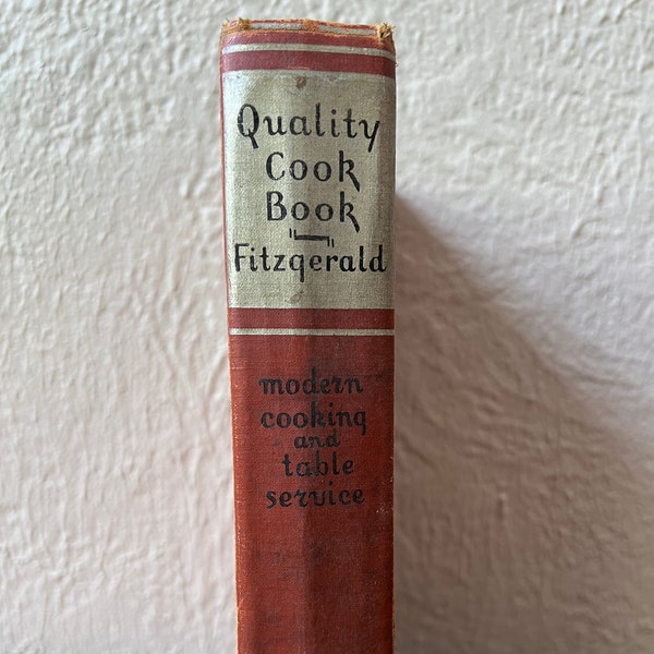 1930s Cook Book - Etsy