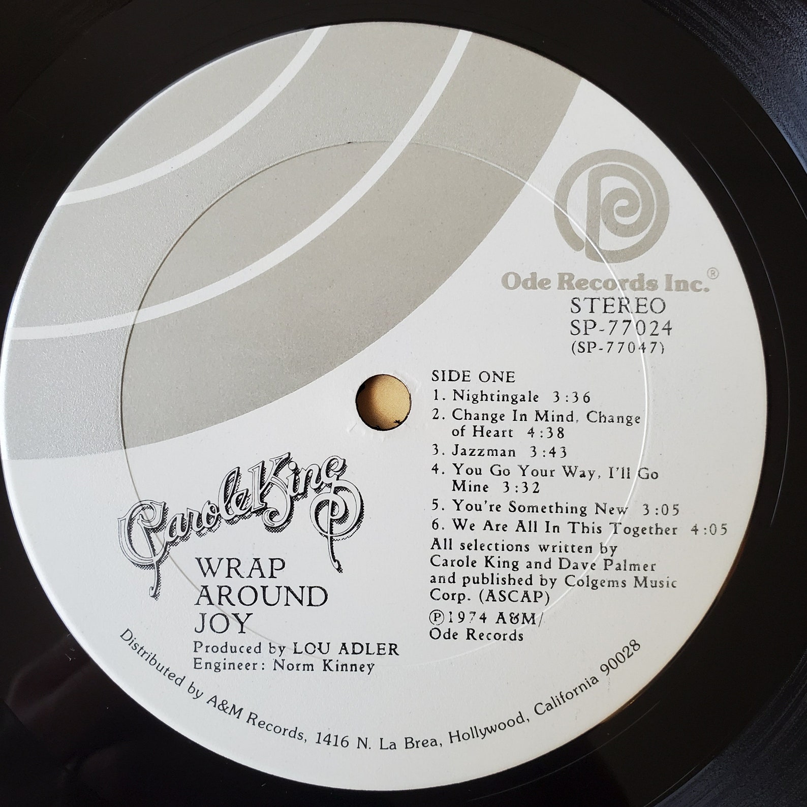 Carole King Wrap Around Joy Vinyl Album 1974 Etsy