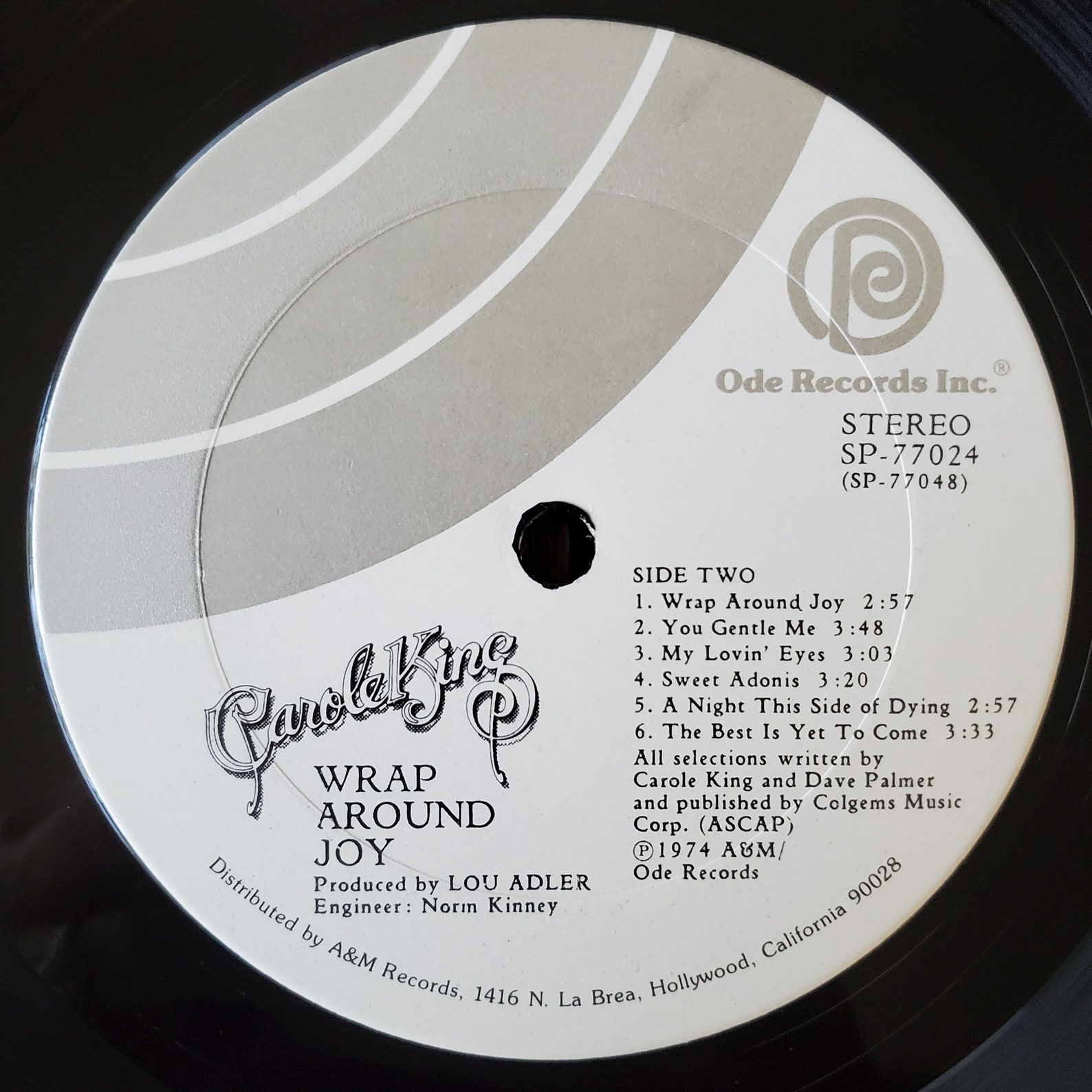 Carole King Wrap Around Joy Vinyl Album 1974 Etsy