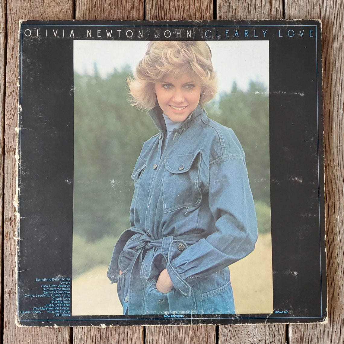Olivia Newton John Clearly Love Vinyl Album 1975 Etsy