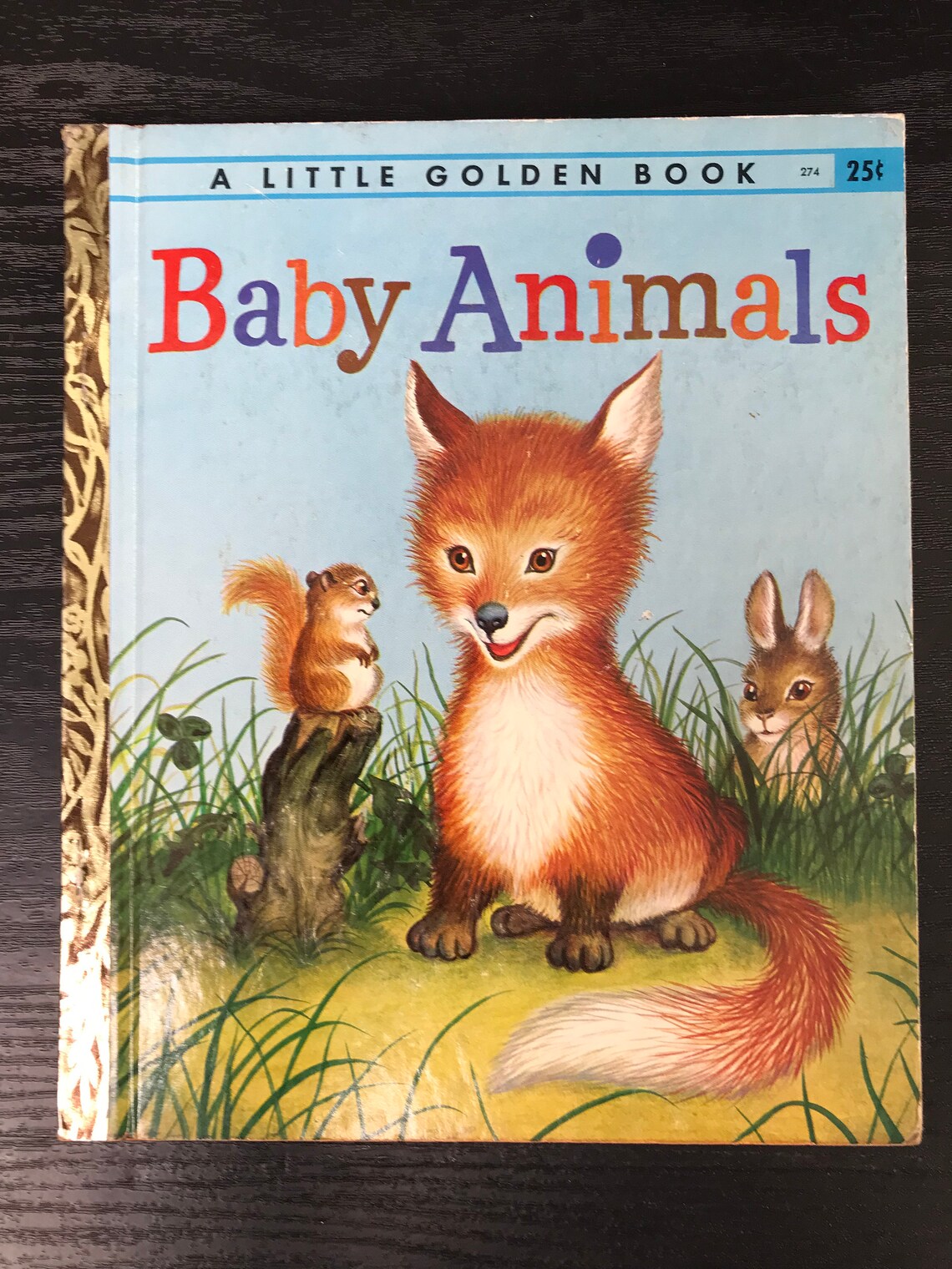 Vintage Children's Book Collection Animalthemed Little Etsy
