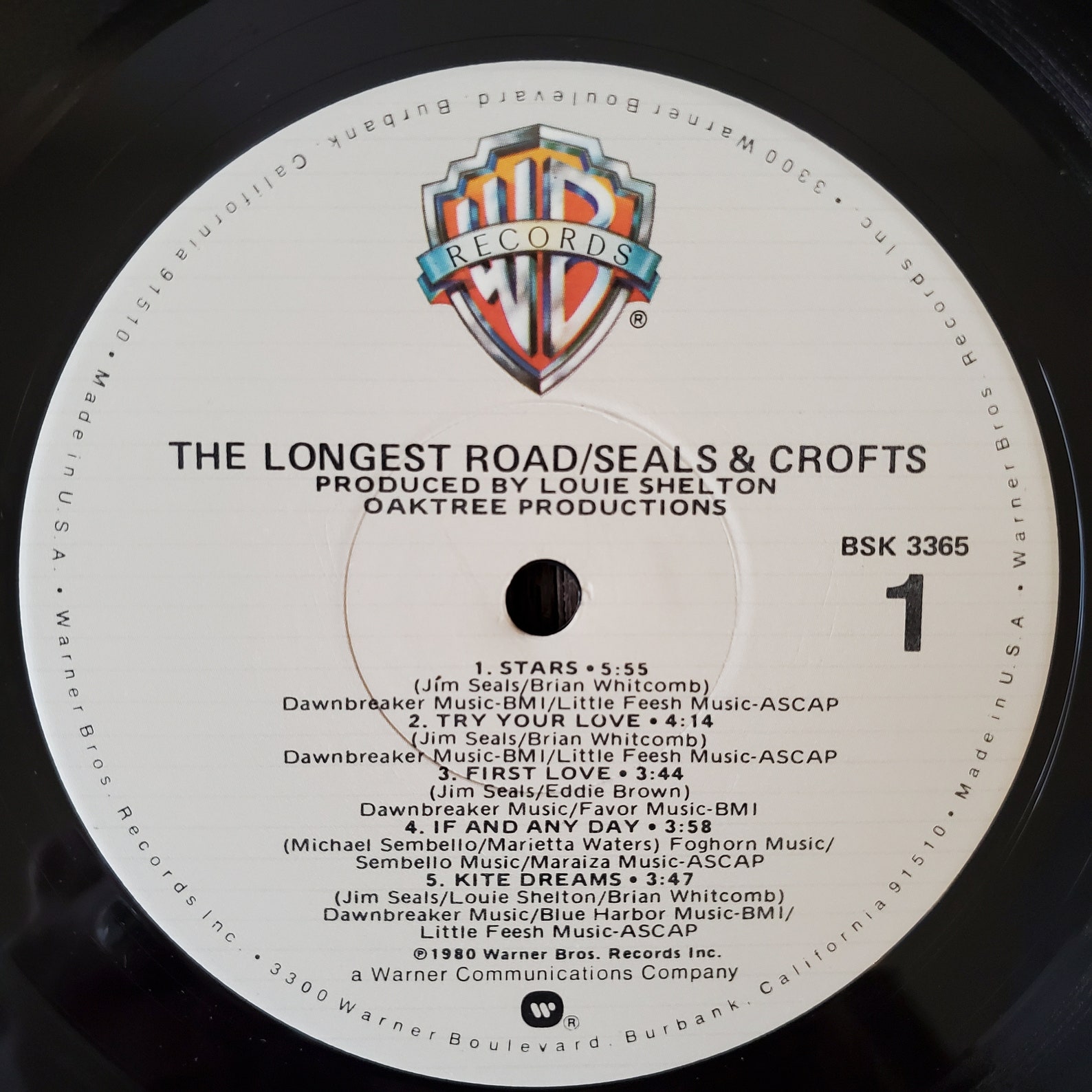 Seals & Crofts The Longest Road Vinyl Album 1980 Etsy