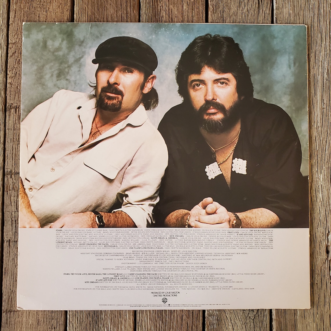 Seals & Crofts The Longest Road Vinyl Album 1980 Etsy