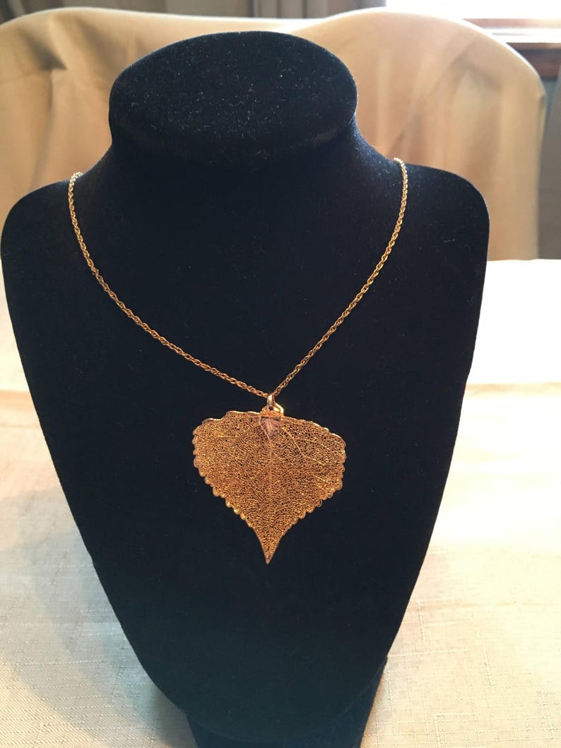 Gold filled leaf image 1