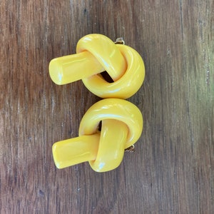 Bakelite Clip On Earrings