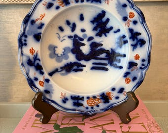 Romolo Apicella Hand Painted Italian Plate, Vintage Made in Vietri