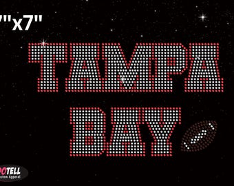 Tampa Bay Football HotFix Transfer Tampa Bay Bling Transfer