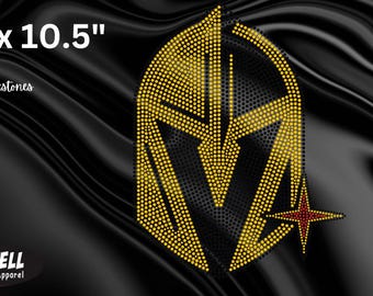 Vegas Golden Knights   HotFix Transfer - large helmet