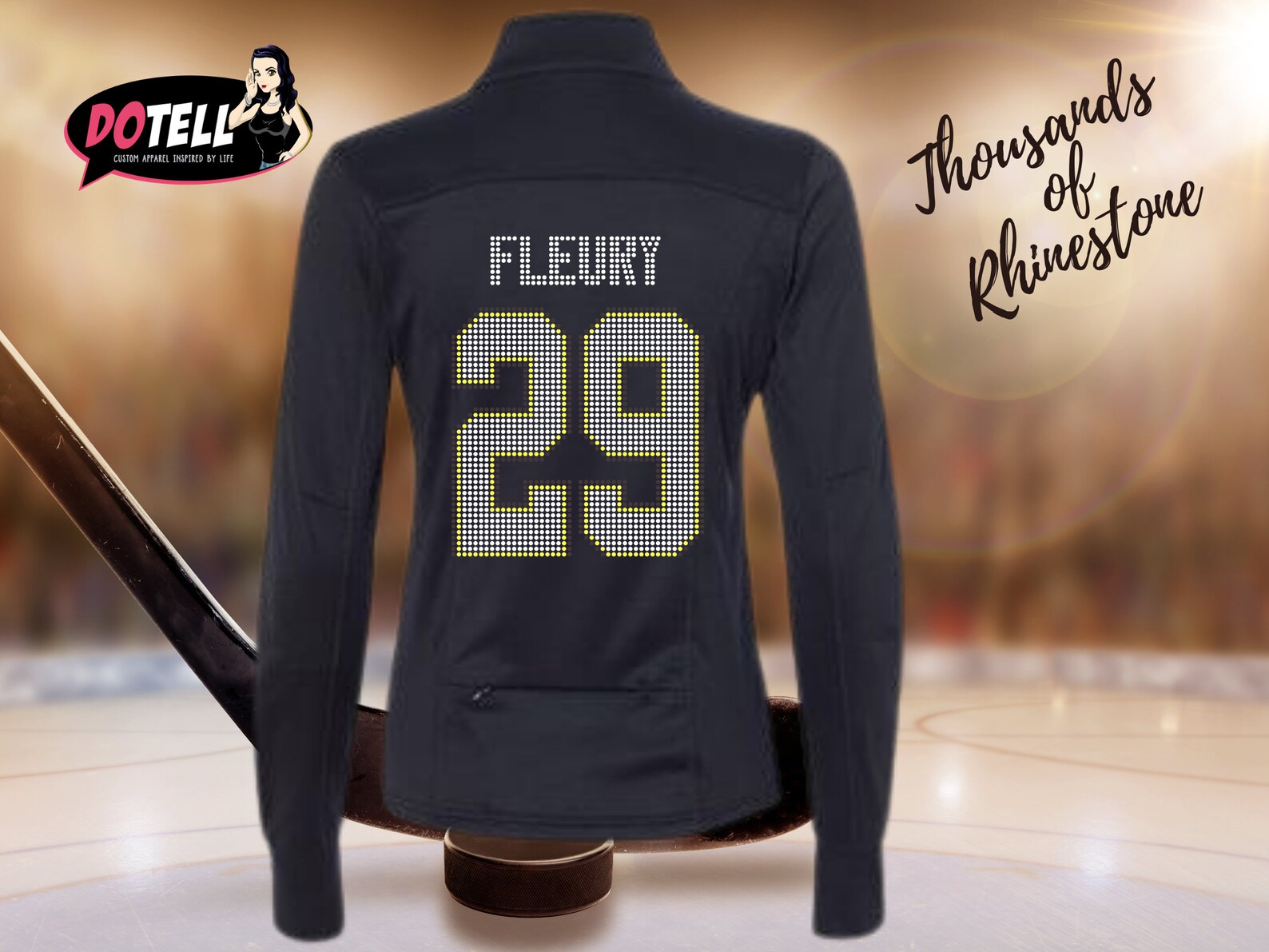 Vegas Golden Knights Jacket Vegas Golden Knights Women's Etsy