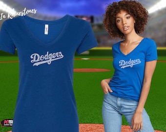 Dodgers Rhinestone Shirt 