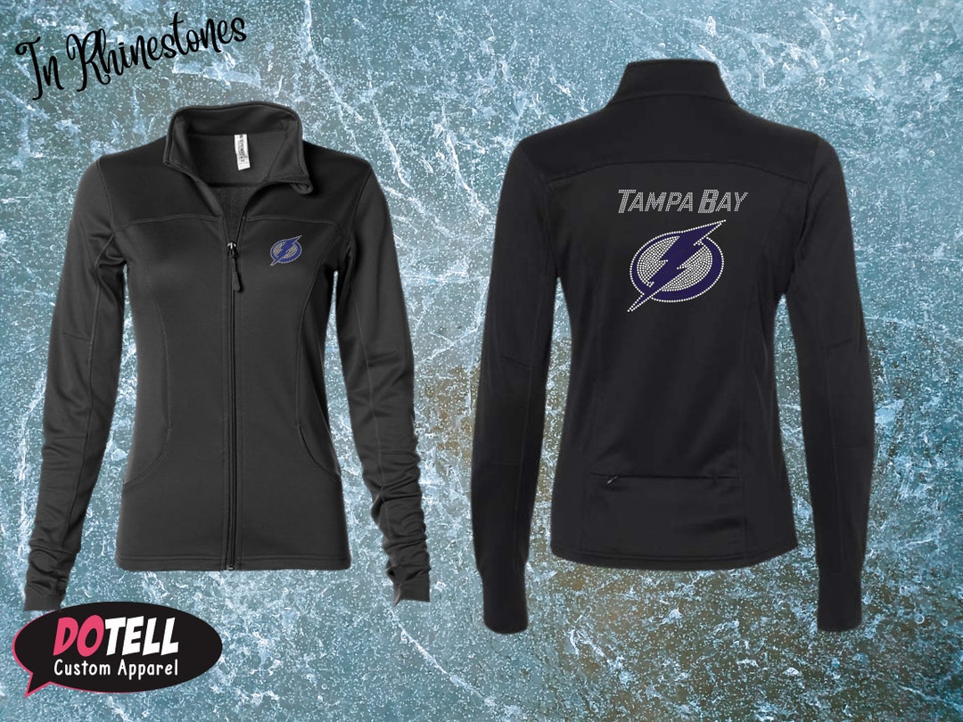 Rhinestone Tampa Bay Lightning Jacket, Tampa Bay Lightning Bling