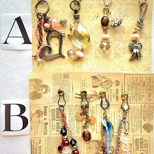 Junk Journal Dangle Sets Spine/page Charms Journal Jewelry - Etsy