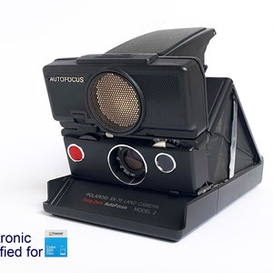 Polaroid SX-70 Sonar Autofocus CONVERTED for 600 FILM image 2