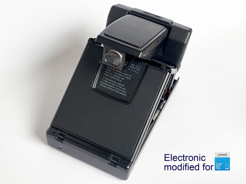 Polaroid SX-70 Sonar Autofocus CONVERTED for 600 FILM image 4