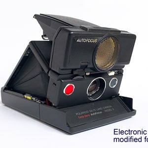 Polaroid SX-70 Sonar Autofocus CONVERTED for 600 FILM image 1