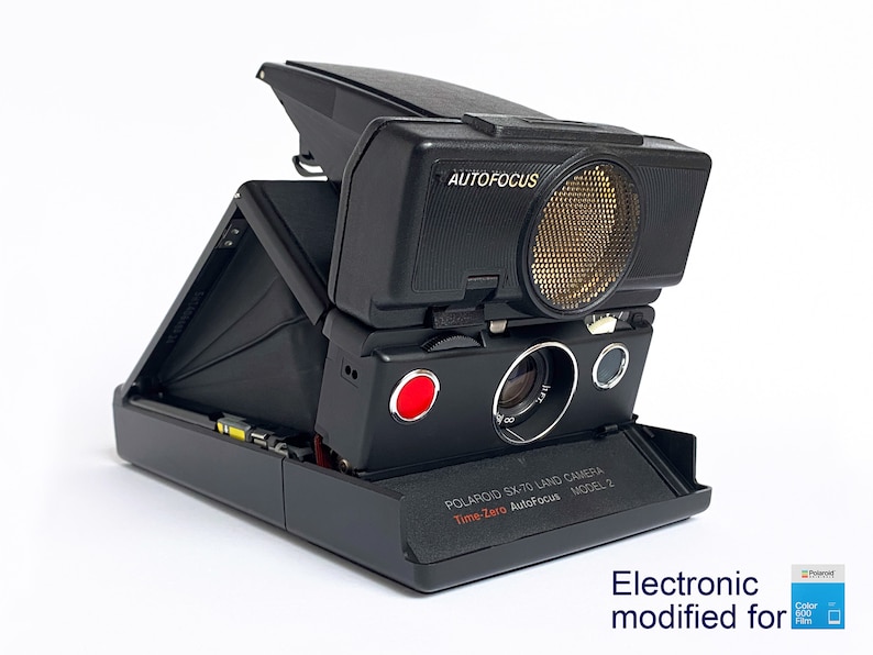 Polaroid SX-70 Sonar Autofocus CONVERTED for 600 FILM image 1