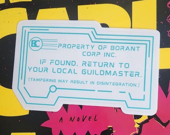 Property of BC Sticker | Dungeon Crawler Carl | For Kindle Planner Bullet Junk Journal | Laptop