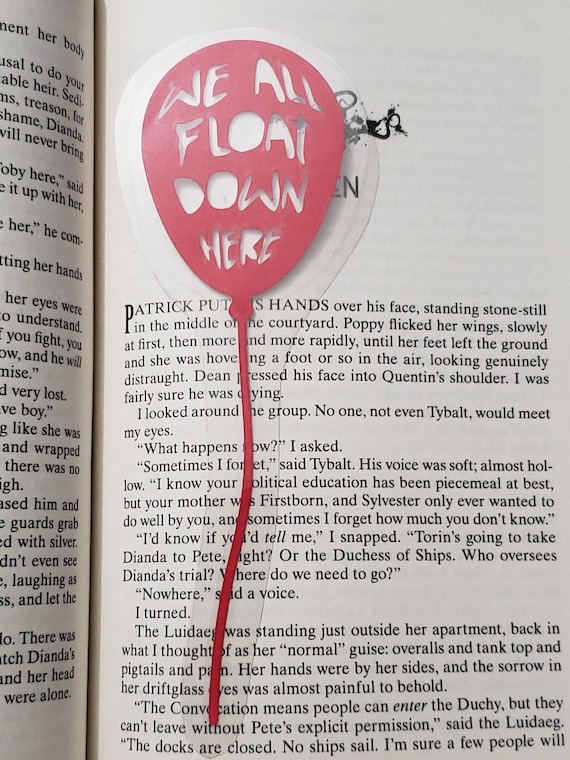 Bookmark - PERSONALIZED You'll Float Too Bookmark - PERSONALIZED You'll Float Too