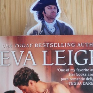 1" x 6.5" Pocket Poldark Bookmark | Ross Poldark Inspired | Historical Romance Reader Gift image 2