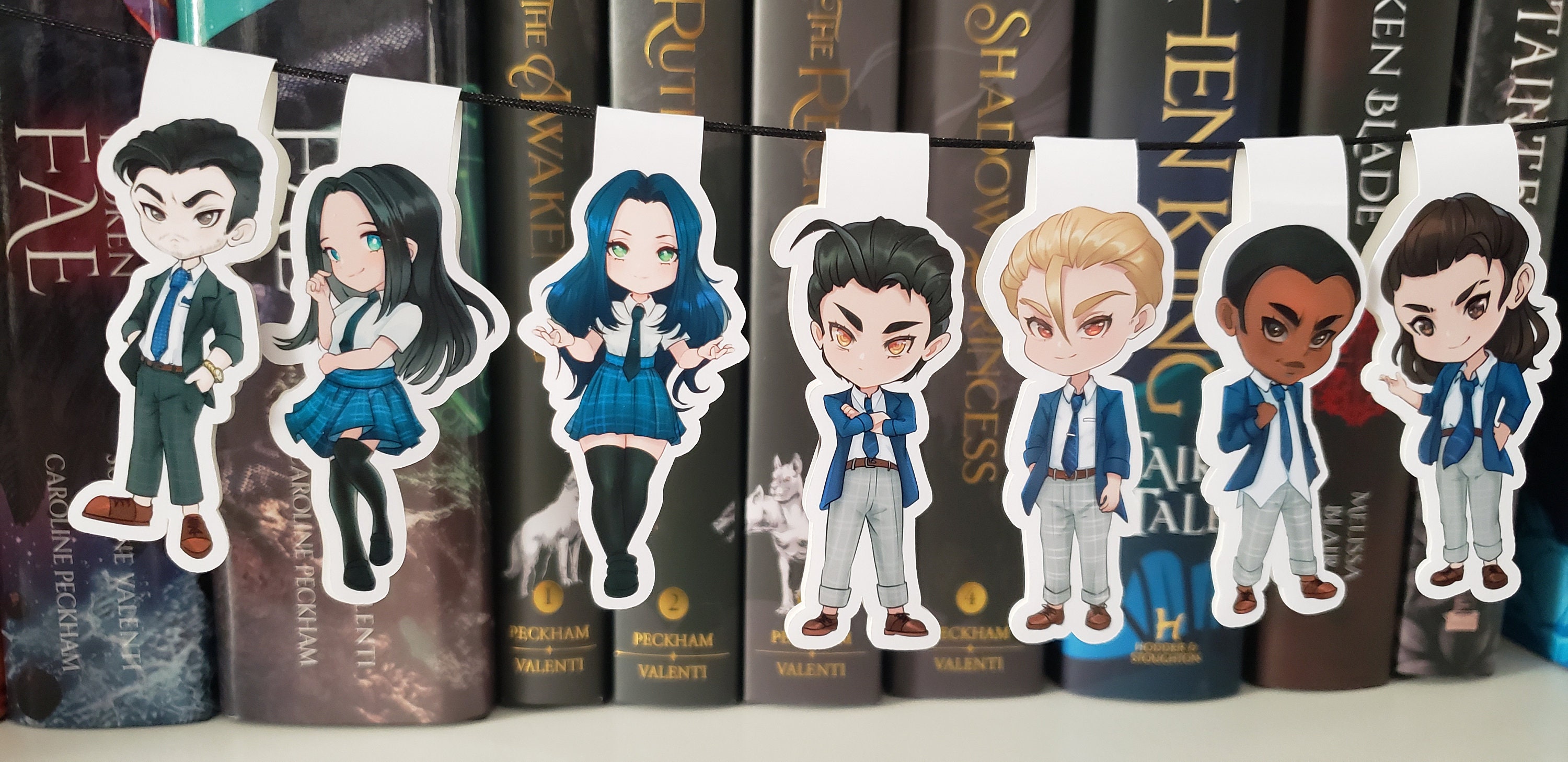 Zodiac Chibis Mini Magnetic Bookmark Set | Inspired by ZA | Bookish ...