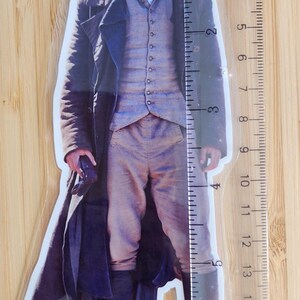 1" x 6.5" Pocket Poldark Bookmark | Ross Poldark Inspired | Historical Romance Reader Gift image 3