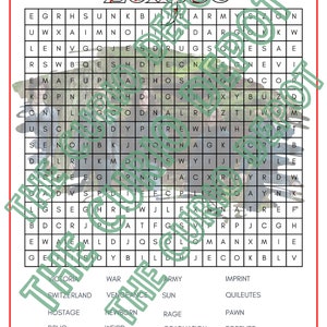 4 Printable Twilight Word Search Plus Answer Key | Vampire Shifter ...