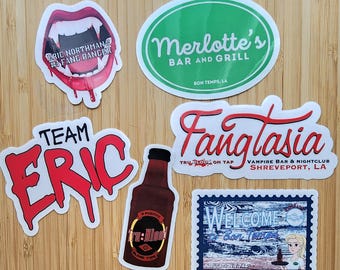 Your choice TB Vampire Sticker | Nightclub Bar Grill Fan Team Eric Bon Temp | Planner Bullet Junk Journal Laptop