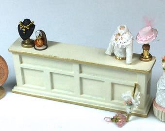 Shop counter, various model and color, 1/48 scale