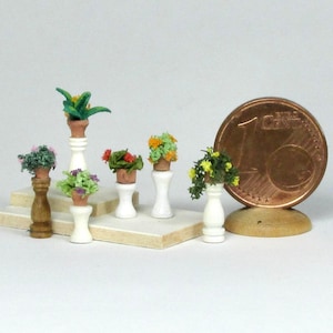 Micro plantes sur pied, échelle 1/144