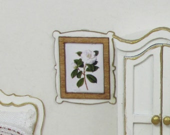 Miniature framed pictures, various subjects and models, 1/48 scale